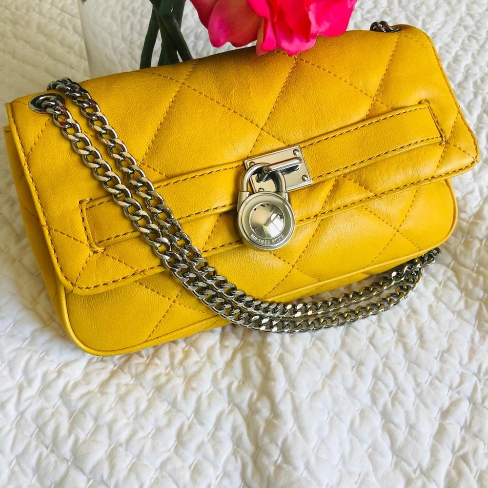 Michael Kors yellow bag